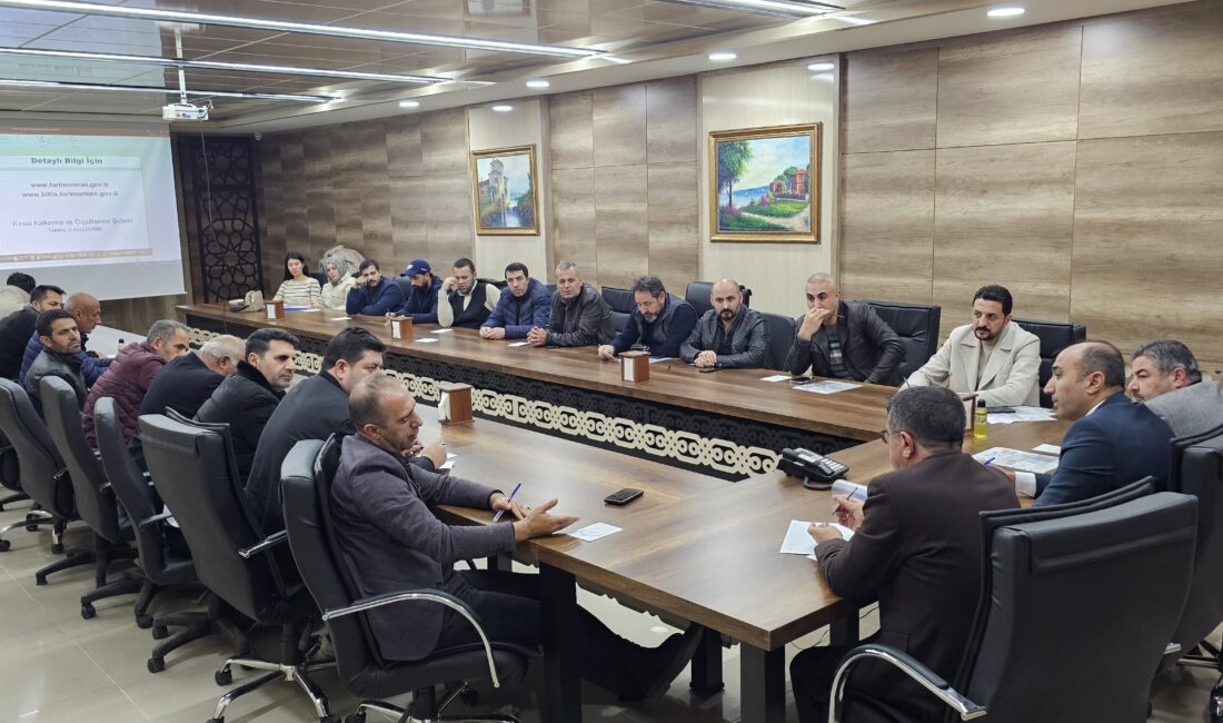 Bitlis Tarım ve Orman İl Müdürlüğü tarafından Tatvan Ticaret ve