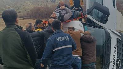 Bitlis’in Tatvan ilçesinden Hizan istikametine seyir halinde olan, özel bir