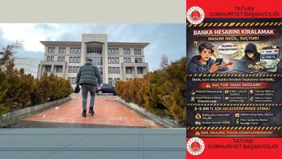 Tatvan Cumhuriyet Başsavcılığı Bilişim Suçları Soruşturma Bürosu tarafından dolandırıcılık suçlarına