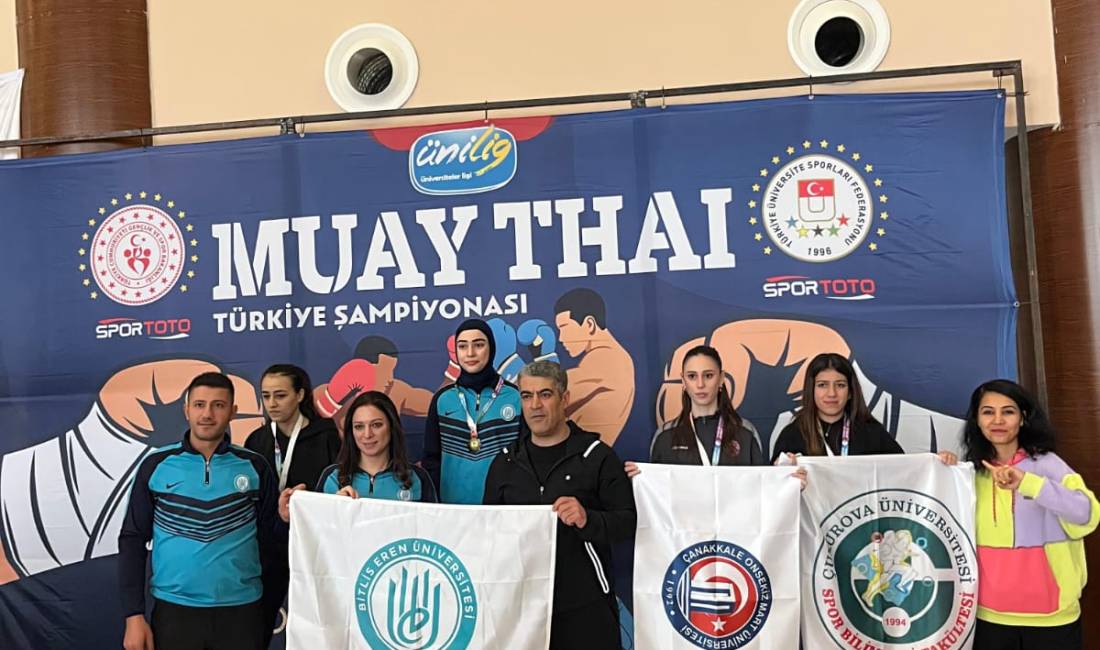 BEÜ’lü sporculardan Türkiye şampiyonluğu gururu ÜNİLİG Muay Thai Türkiye Şampiyonası’nda Bitlis Eren Üniversitesi öğrencileri elde