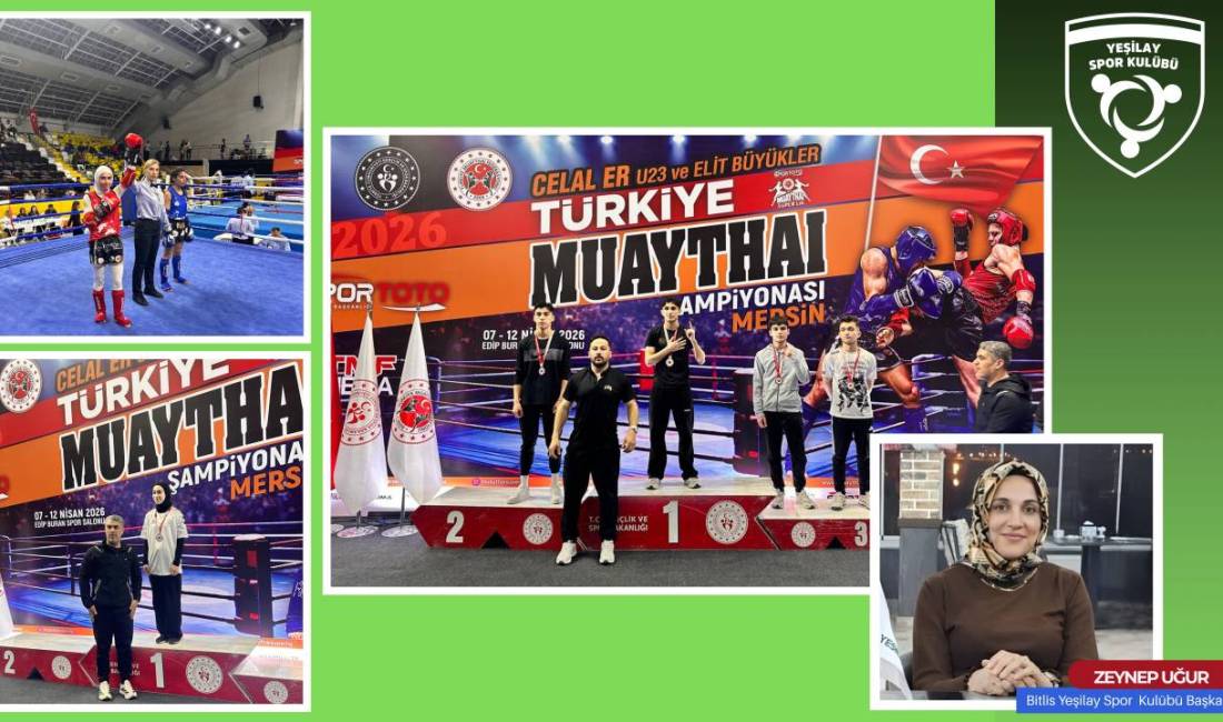 07-12 Nisan 2026 tarihleri arasında Mersin’de düzenlenen Muaythai Türkiye Şampiyonası’nda,