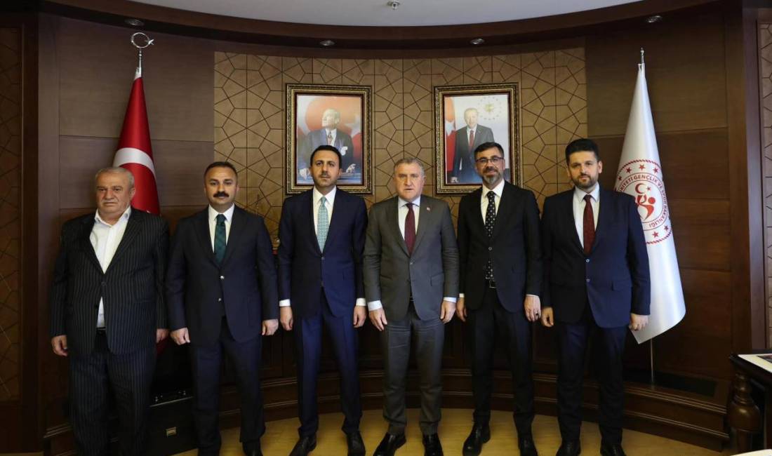 BİTLİS’E GENÇLİK VE SPOR ALANINDA YENİ YATIRIMLAR AK Parti Bitlis Milletvekili Turan Bedirhanoğlu, Gençlik ve Spor Bakanlığı’na