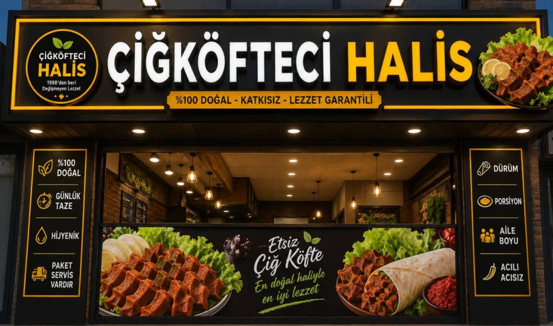 Çiğköfteci Halis, Tatvan’da hizmete girdi Bitlis’in Tatvan ilçesinde Çiğköfteci Halis, hizmet vermeye başladı. Tatvan Aile