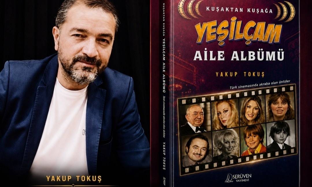 Bitlisli sanatçı ve yazar Yakup Tokuş, “Yeşilçam Aile Kitabı” ile