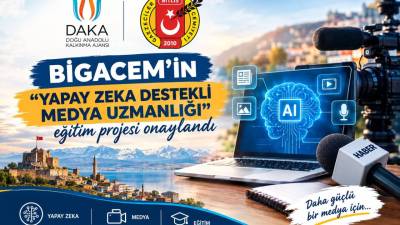 Bitlis Gazeteciler Cemiyeti (BİGACEM) tarafından hazırlanan “Yapay Zeka Destekli Medya