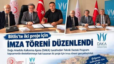Doğu Anadolu Kalkınma Ajansı’nın (DAKA) Teknik Destek Programı kapsamında desteklenmeye