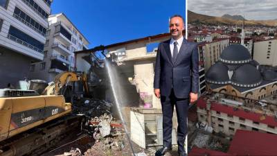 AK Parti Tatvan İlçe Başkanı Erhan Ayaz, Tatvan’daki İbadullah Camii