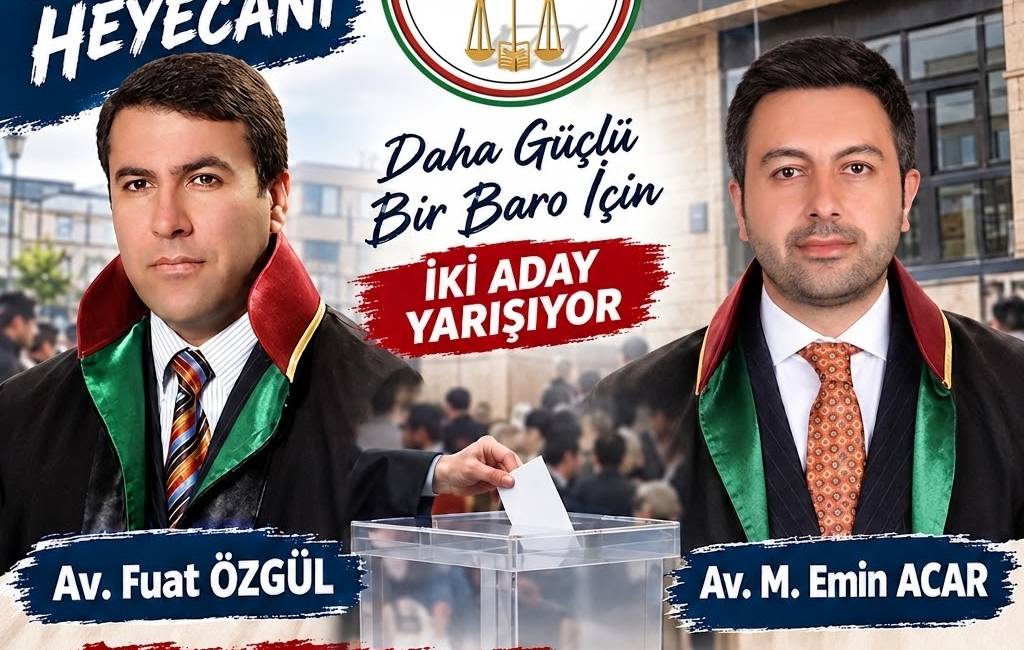 Bitlis Barosu’nda seçim heyecanı: İki aday yarışacak Bitlis Barosu’nun 3 Ekim’de yapılacak başkanlık seçiminde iki aday yarışacak. Daha