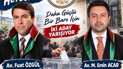 Bitlis Barosu’nun 3 Ekim’de yapılacak başkanlık seçiminde iki aday yarışacak. Daha