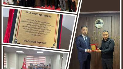 Bitlis Gazeteciler Cemiyeti Başkanı Hakan Okay, cemiyet yönetim kurulu ve