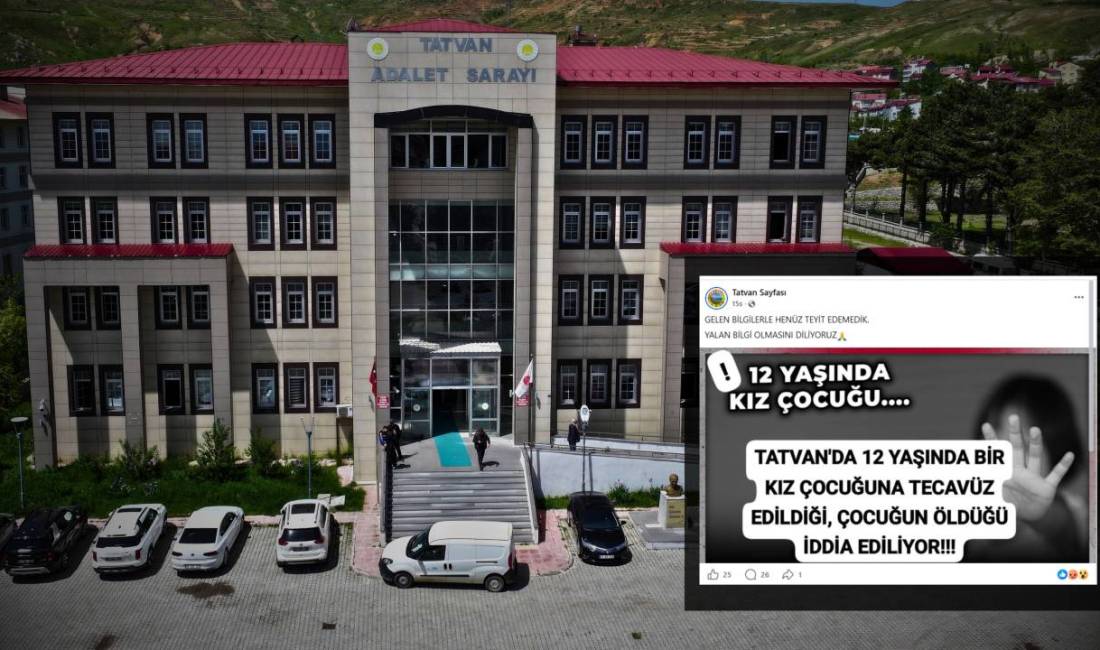 Tatvan’da sosyal medyadaki iddiaya soruşturma: Sayfa yöneticisine gözaltı kararı Bitlis’in Tatvan ilçesinde, 12 yaşındaki bir kız çocuğuna yönelik cinsel
