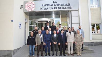 Bitlis’in Tatvan ilçesinde, Ulaştırma ve Altyapı Bakanlığı Tatvan Liman Başkanlığı